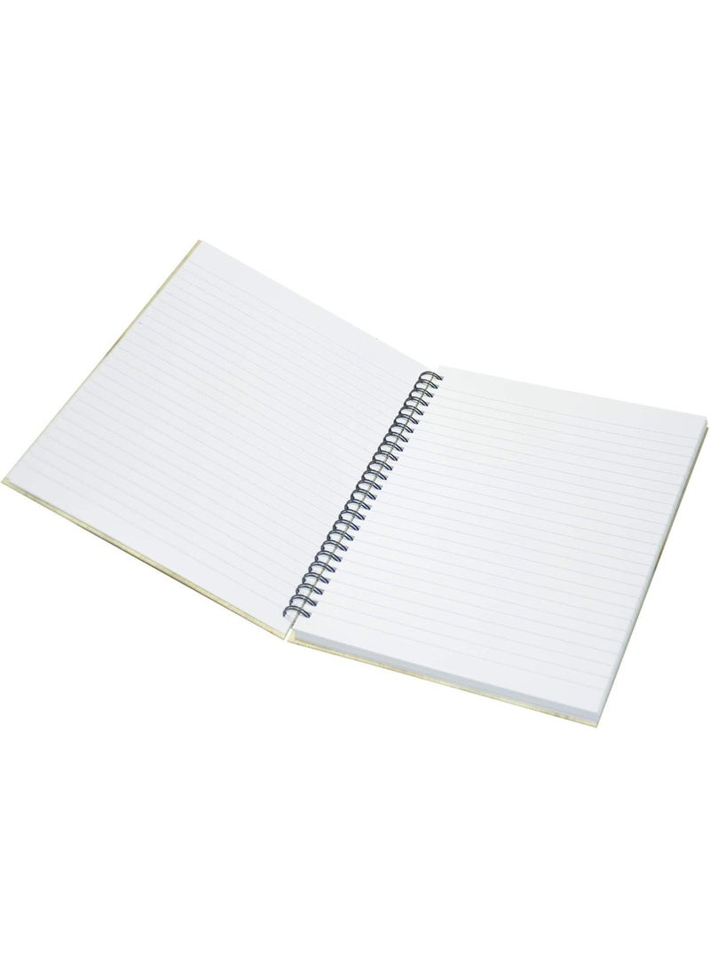 FIS Light Spiral Hard Cover Single Line Notebook (100 Sheets, 10 X 8in, LINBS1081808) - Pack of 5 Pieces - Image 2